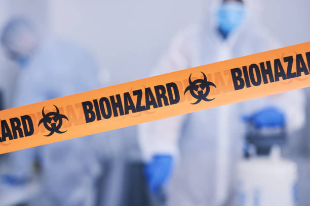 Professional Blood Cleanup technician working in Plainwell, MI